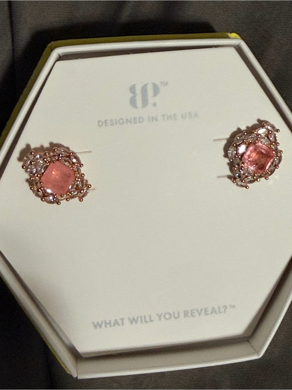 Bomb party stud earrings